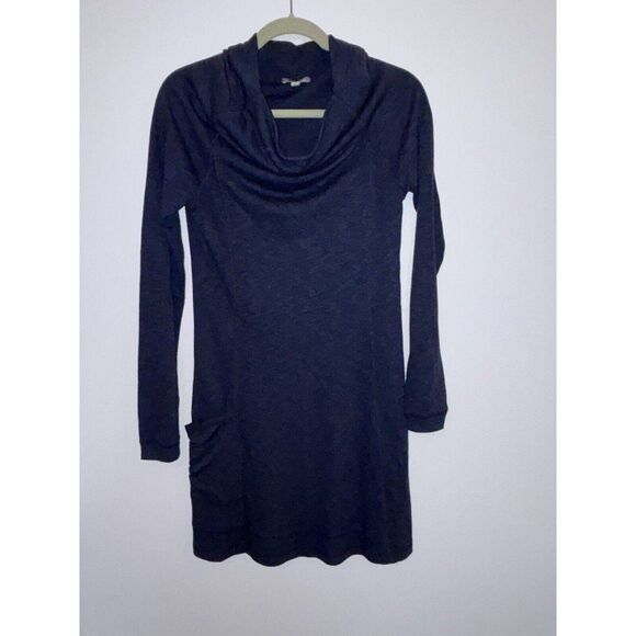 Horny Toad Long Sleeved Blue Dress Size Small - Picture 1 of 5